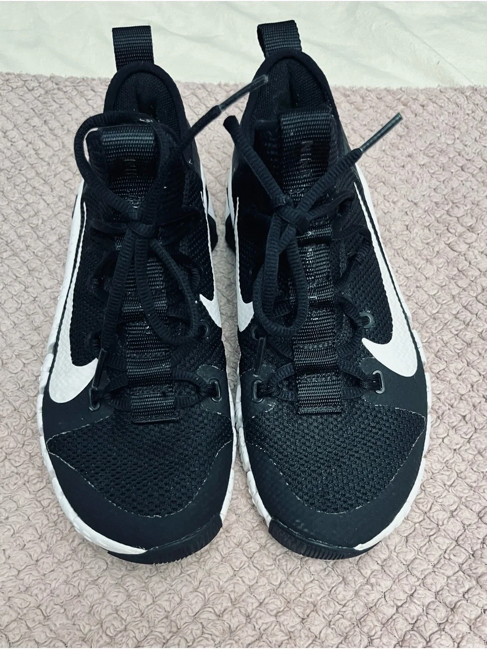 Nike Black and White Kids Sneakers